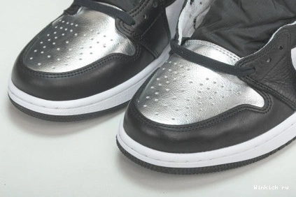 OG “SILVER JORDAN (RED BOX) 1 TOE” HIGH WMNS AIR 1101